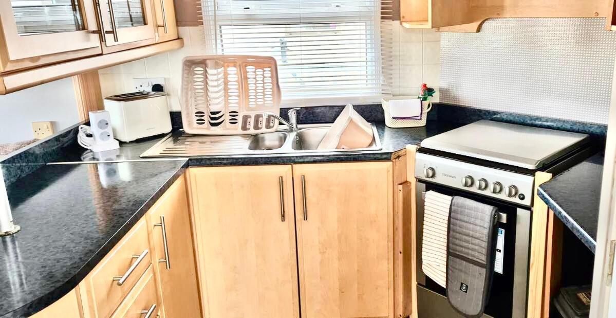 Wrights Retreat 4 Lunan View St Cyrus Caravan Park Saint Cyrus Экстерьер фото